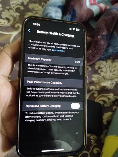 iphone 13 128 89 battery health Mobile adopter available only