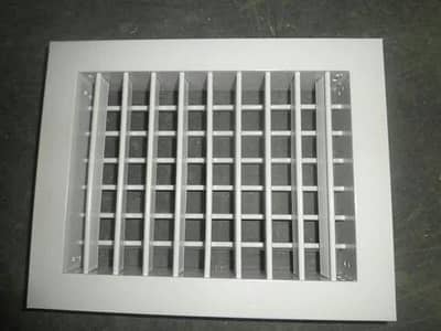 Aluminium duct grill and Diffuser Damper evaporative duct cooler