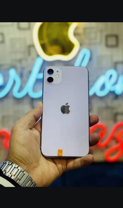 iphone 11 for sale used like new  purple 