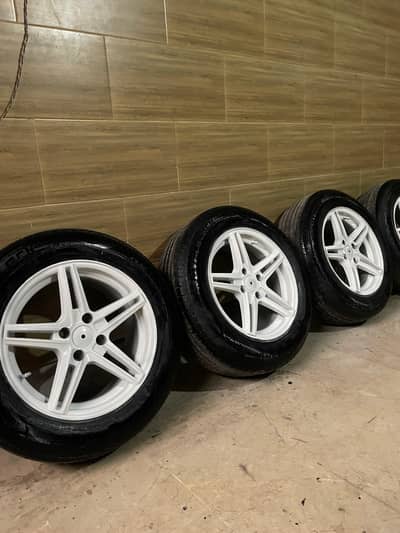 15 inch rims with Tyres