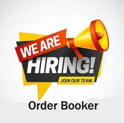 Hiring Order Booker for Food Company in Multan