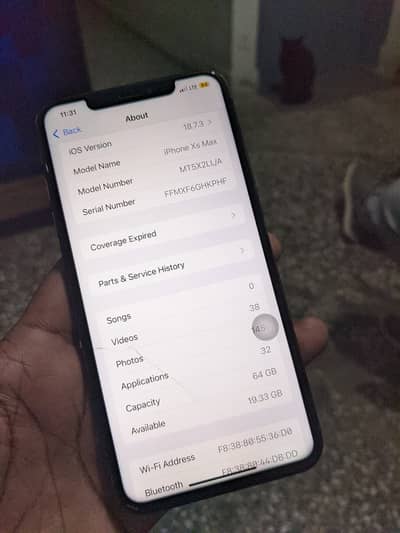 IPHONE XS MAX 64GB PTA APPROVED