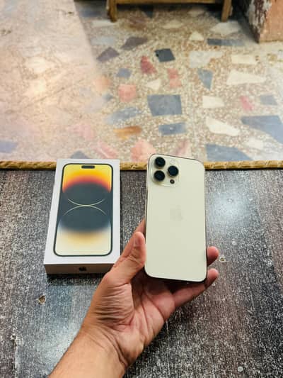 iphone 14 Pro Max with Box 256GB 91 Hwa Waterpack