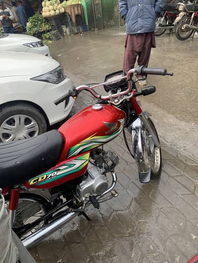 HONDA CD 70 2023 MODEL LUSH CONDITION