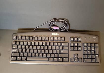 Dell SK-8110 PS/2 Wired Black Keyboard Original Authentic TESTED WORKI