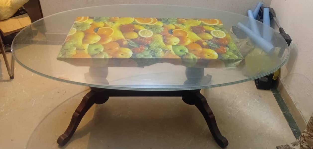 oval shape dining table 2