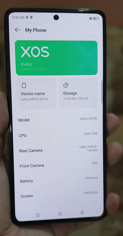 Infinix Note 30 Pro 8 256 GB