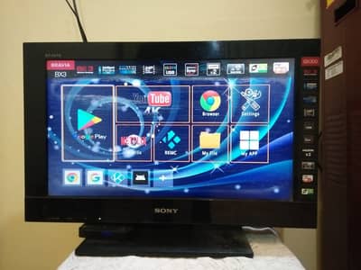 Sony bravia 22inch full HD lcd tv with adroid device 4k