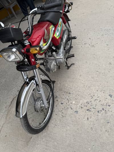 Honda CD70 2023 model he liken registration 2024 ki he