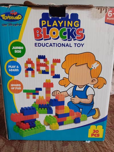 playing blocks educational toy (jumbo size)