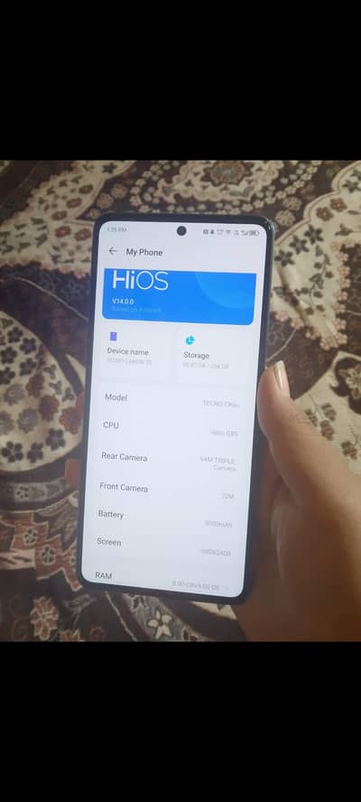 tecno camon 20 with box