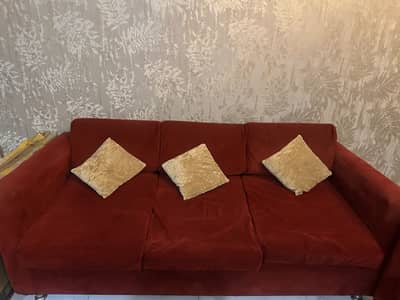 Premium Velvet Sofa Set for Sale