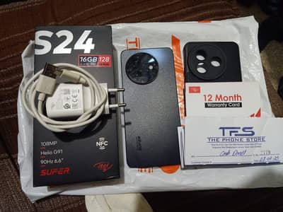 lush condition mobile itel s24