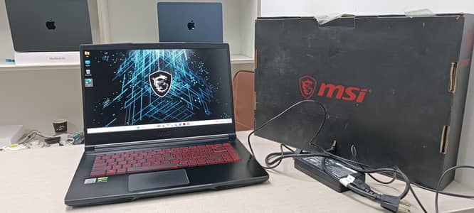 MSI Gf36 Thin ci5 10th Gen 8/256 GTX 1650 4gb Original box window