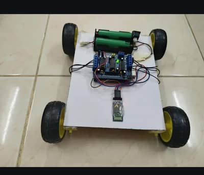 Arduino based Bluetooth mobile control car