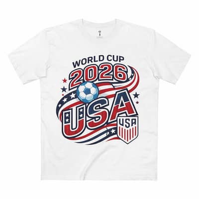 Fifa World Cup 2026 USA Merchandise (Shirts, Caps & Keychains)
