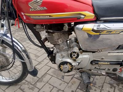 Exchange Punjab number  Honda CG125 2021 sulfstart demand 220000
