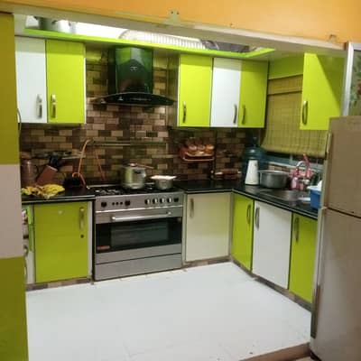 Flat for sale 2 bed dd johar mor near NIB bank