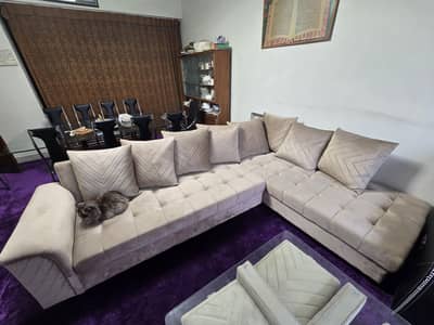 L shape Sofa Set