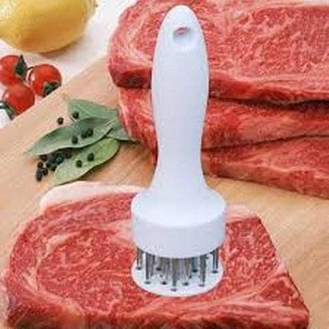 Meat Tenderizer Tool,Stainless Steel Needle With Plastic Handle Portable Durable Kitchen Tools
