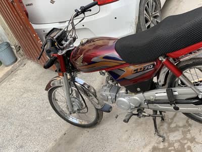 HONDA CD 70 2025 MODEL LUSH CONDITION