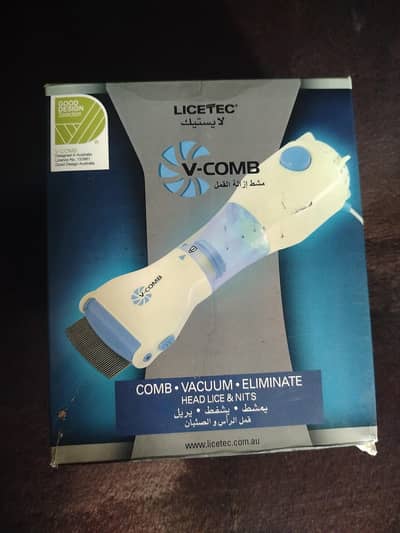 Electric comb V comb