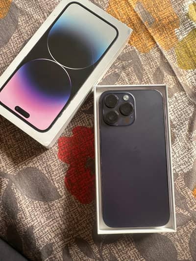 I phone 14 pro max factory unlock only display change orginal wa