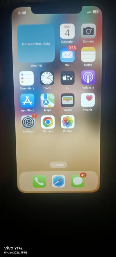 iPhone x pta approved official  256gb