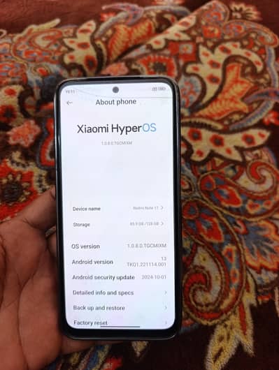 Redmi Note 11 with box