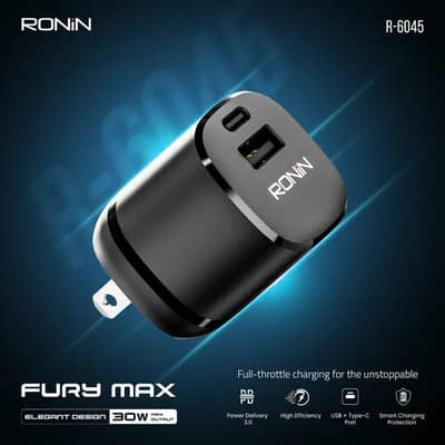Ronin 30W Charger  fast charging