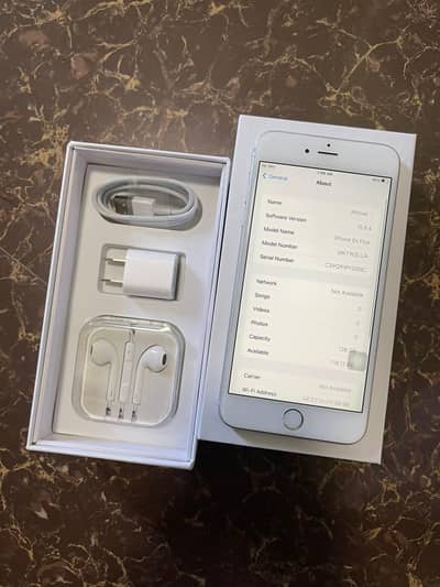 Iphone 6 s puls 128 GB my WhatsApp number 0320-82-95-997