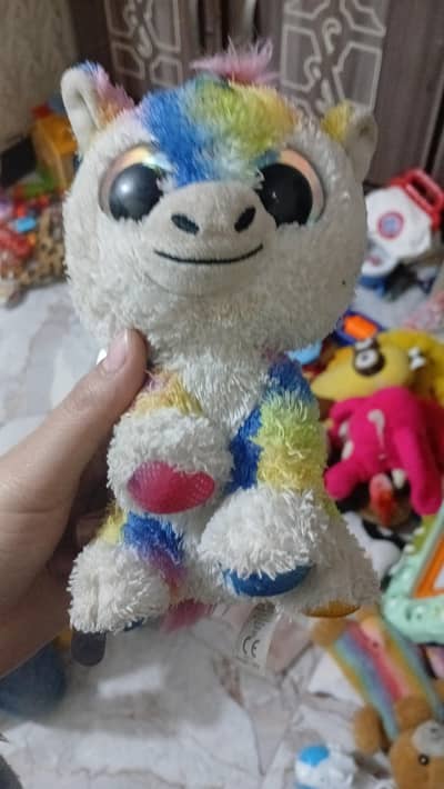 soft toys . kids cloth books