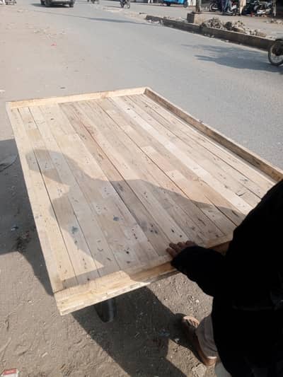 thela wooden hand cart