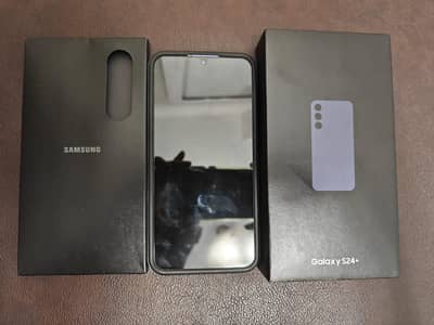 S24 Plus With Box Mint Condition