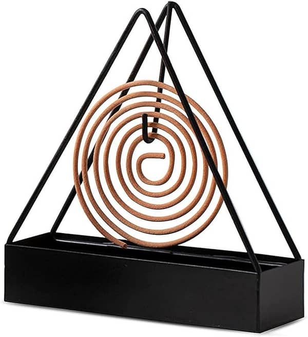 Nordic Home Living Room Decoration Metal Anti-Mosquito Spiral Support Mosquito Coil Stand Iron Mosquito-Repellent Incense Rack