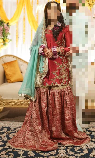 Bridal/Wedding Mehndi Dress For Sale