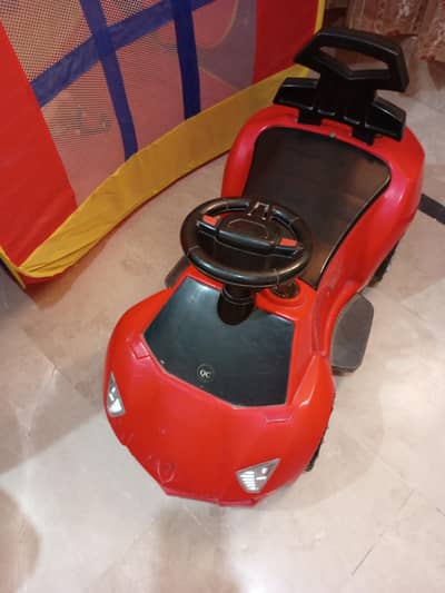 battery operated car with charger