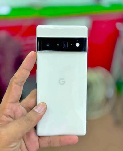 Google pixel 6pro 12 256 PTA approved 10 by by condition