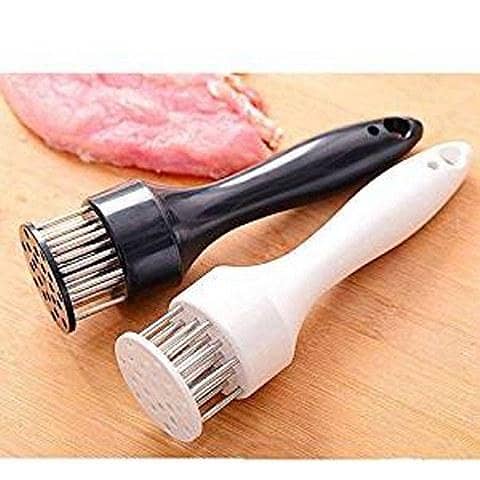 Meat Tenderizer Tool,Stainless Steel Needle With Plastic Handle Portable Durable Kitchen Tools