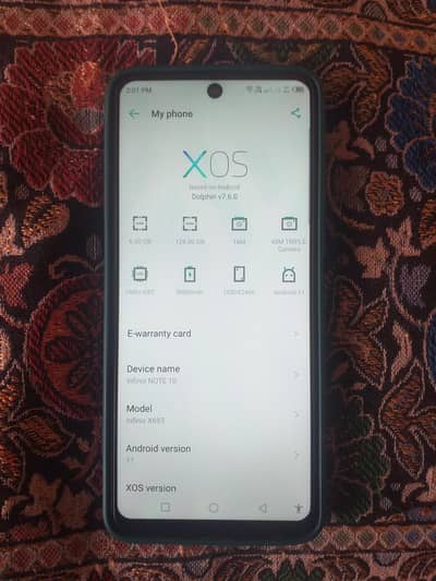 infinix Note 10,  6Gb ram 128Gb rom 5000mAh Battery