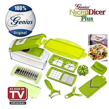 Genius Nicer Dicer Plus Green