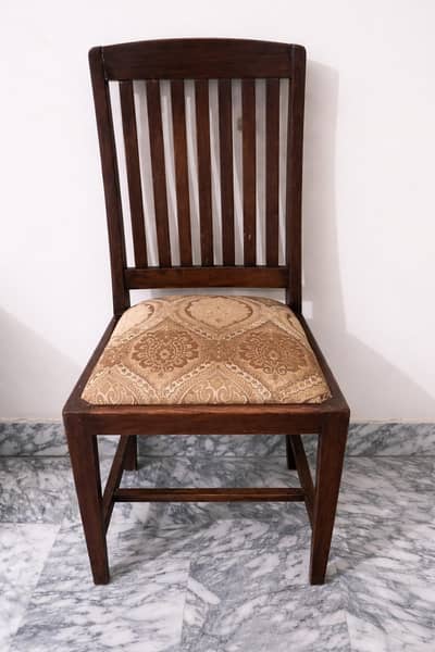 Wooden dining chairs