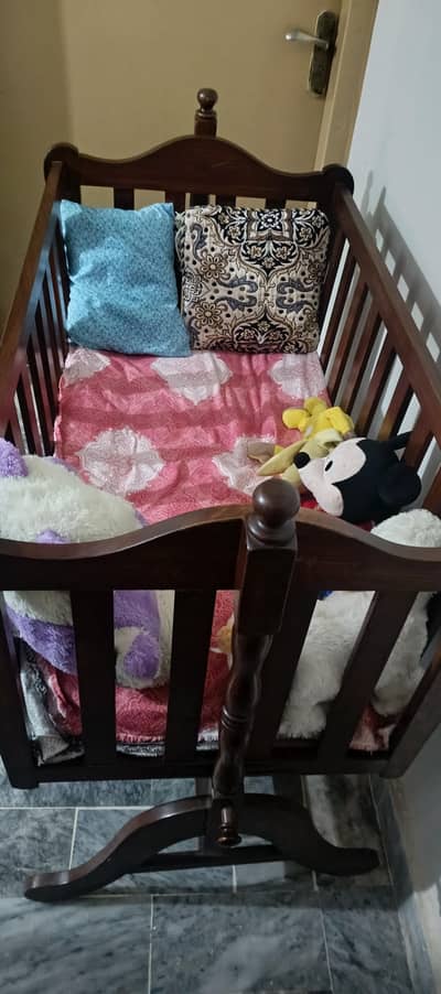 Wooden Baby Cot