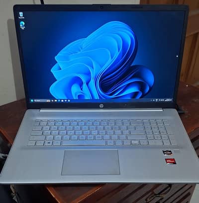 HP 17.3 inch Laptop, Ryzen 3 3250U, 512 SSD, 8GB Ram, AMD Radeon Card