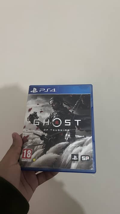 Ghost of Tsushima ps4 game cd disk