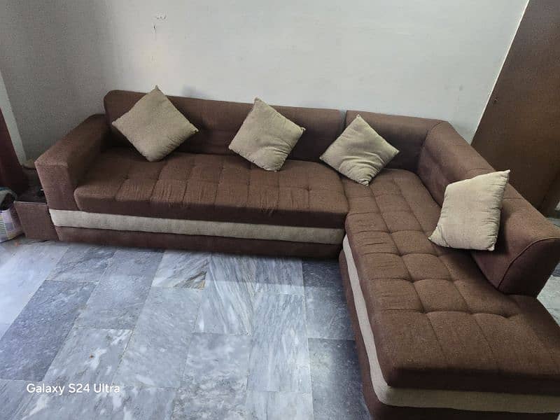 L shape sofa 1
