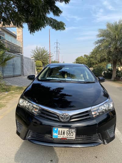 Toyota Corolla Gli 2016 New Key