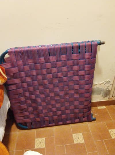 use like new folding charpai for sale