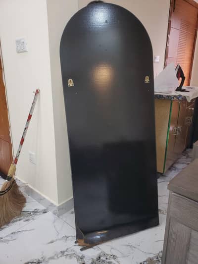 slightly defected trendy mirror