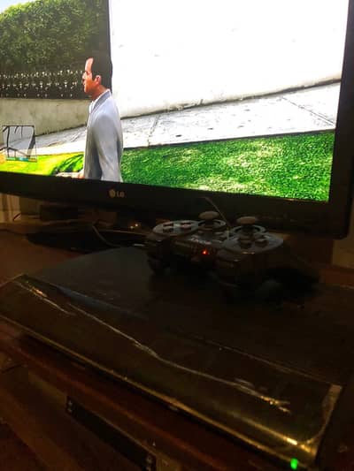 Playstation 3 Ultra Slim 250 GB Jailbreak With GTA 5 Installed.